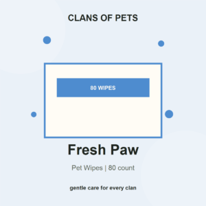 Fresh Paw & Coat Pet Wipes