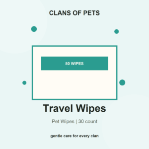 Travel Pack Pet Wipes